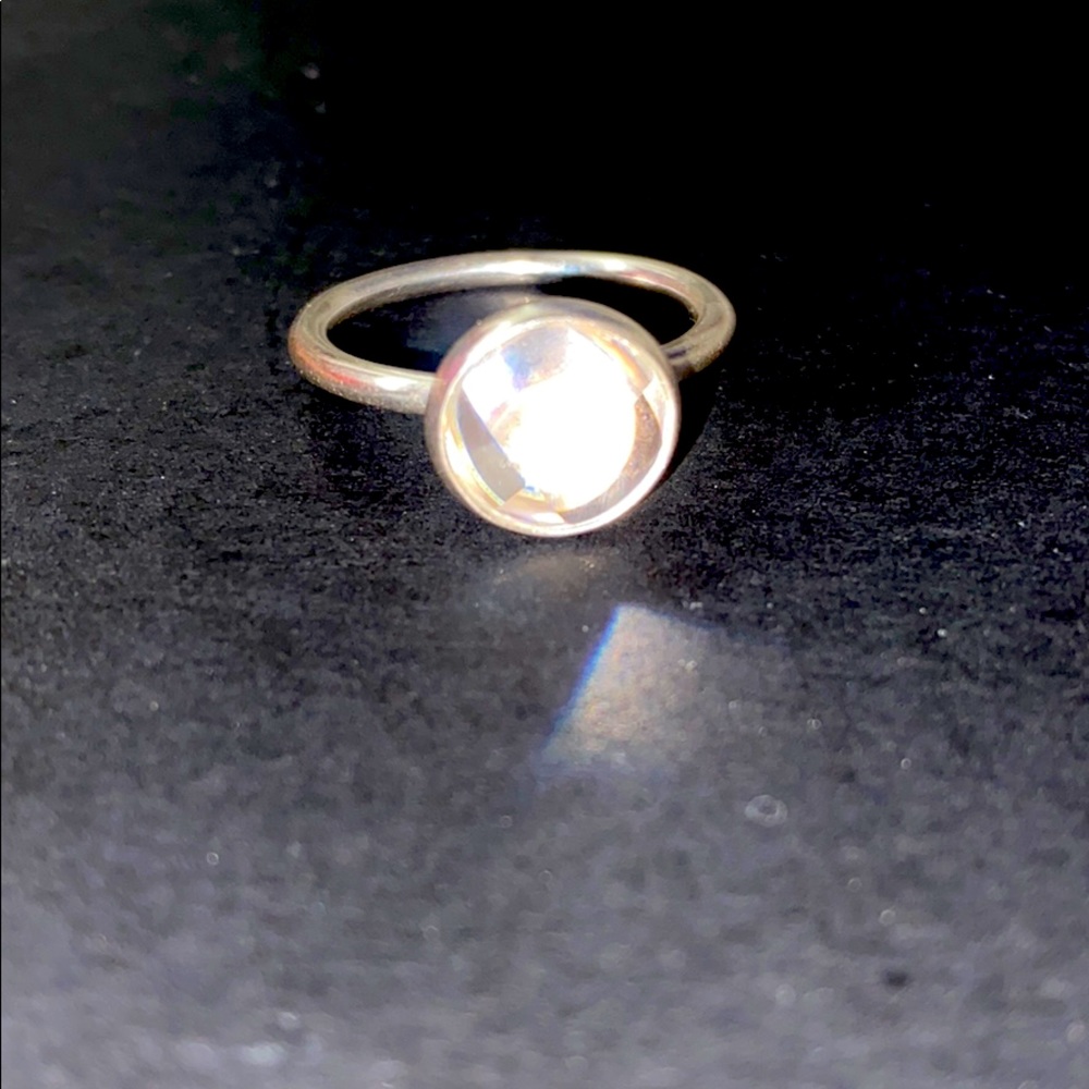 Pandora clear droplet ring